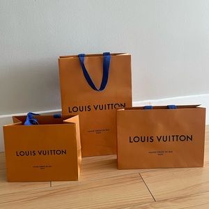 Louis Vuitton Shopping bags set of 3